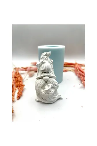 WAMMOLDS yazburnukları3sk Yaz Burnukları Serisi 3 / Balık Ağı Şapkalı Baba Silikon Kalıp