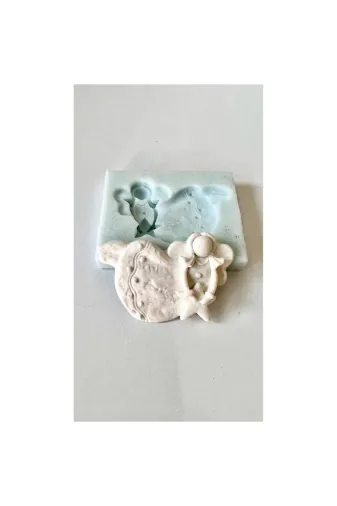 WAMMOLDS yıldızlışirinmsk Yıldızlı Şirin Melek Silikon Kalıp