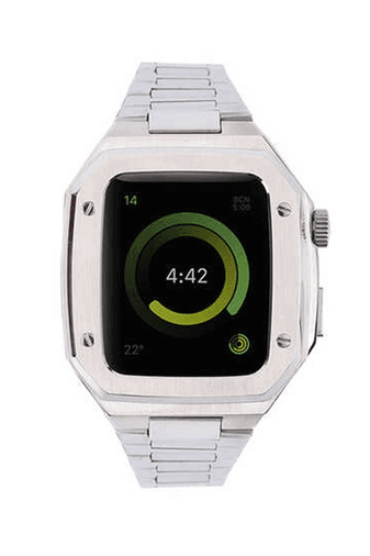 Watch 45mm Metal Petek Kasalı Kordon - Gümüş