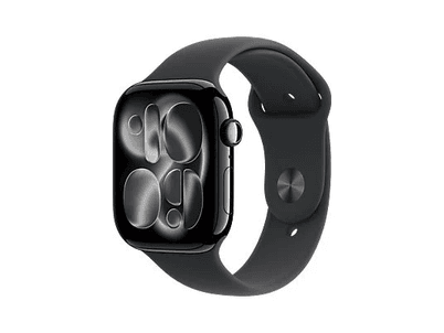 Watch Series 11 Gps 42Mm Jet Black Aluminium Case With Black Sport Band - S/m Meqt4Tu/a