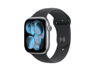 Watch Series 11 Gps 42Mm Space Grey Aluminium Case With Black Sport Band - S/m Meqw4Tu/a