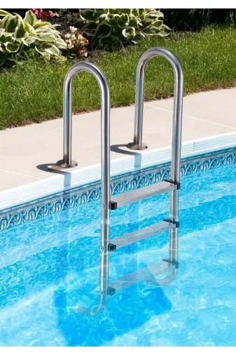 WATERSHUT 3STNKAYMAZ Muro Model 4 Basamaklı Havuz Merdiveni Muro (Full Set) Paslanmaz Basamaklar