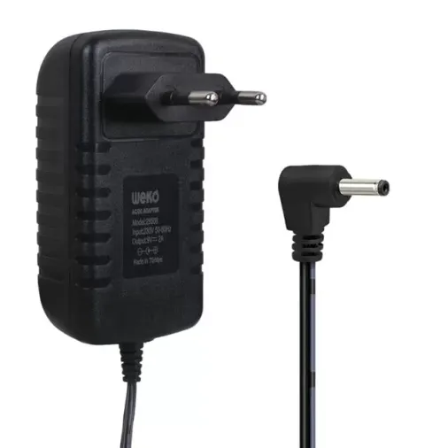Weko Wk-28508 9 Volt - 2 Amper 3.5*1.35 Mm Uçlu Yerli Üretim Priz Tipi Adaptör