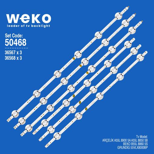 Weko Wkset-5468 Arçelik-Beko 55" Tv Bar Led Takımı