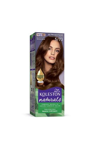 wella koleston RT-RYL-2KLN109-573 Naturals Saç Boyası Altın Kestane 5/73