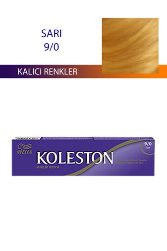 wella koleston RT-RYL-3KLT303-90 Single Tüp Boya Saç Boyası Sarı 9/0