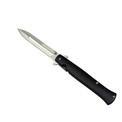Wenom Çakı Metal Delikli Kabzalı 23 Cm , Yarı Otomatik