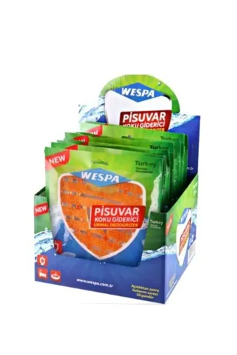 WESPA Çok Amaçlı Koku Giderici - Pisuvar Plastiği 10 Adet