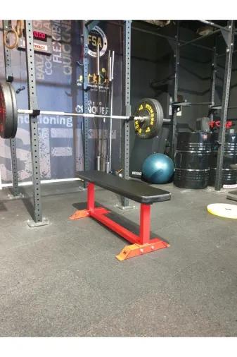 whiteface CRS-125-K Düz Bench Sehpası Crs-125 Kırmızı Ağırlık Sehpası Profesyonel