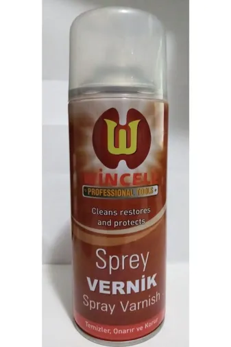 Wincell CK5586 Şeffaf Sprey Vernik 400Ml Sprey Vernik Pamir Satış