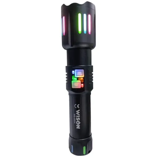 Wison Ws-9954 25w Zoomlu Yeşil Lazerli Metal Şarjlı El Feneri