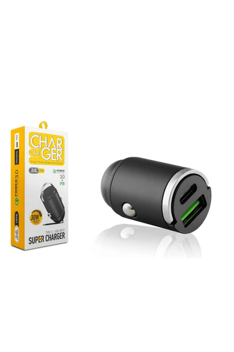WJaz1kIfYm Subzero  Cr98 30W 3.0A Hızlı Pd+Usb Çıkışlı Araç Şarj Başlığı