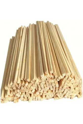 Wodsco P9232S2613 1 Cm X 1 Cm Ebatında 50 Cm Uzunluğunda Çıta Duvar Dekorasyon Muhtelif Amaçlı Sarı Çam Çıtası