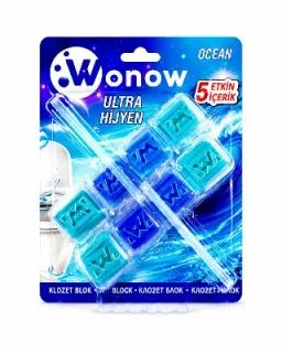 Wonow Ultra Hijyen Ocean Kokulu Klozet Bloğu 2 li