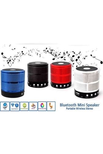Wster Ws-887 Mini Bluetooth Hoparlör Metal Müzik Kutusu