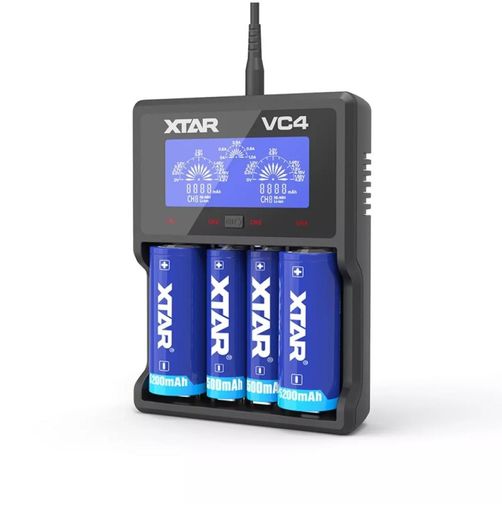 Xtar VC4 Dörtlü Li-ion / NI-CD / NI-MH Pil Şarj