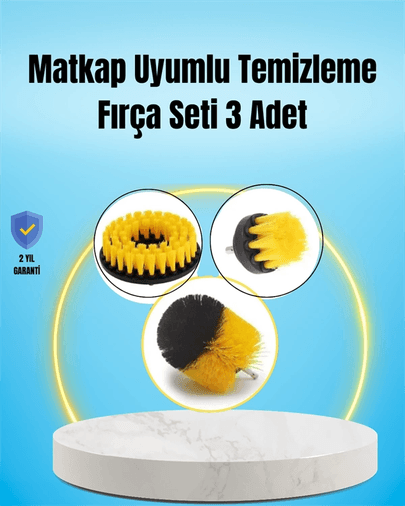 Yağ, Kir ve Pas Temizliği İçin Güçlü Naylon Kıllı Temizlik Fırçası