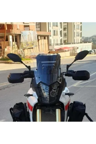Yamaha Tenere Rall 700 Ön Cam 2019-2026 Model 39cm Füme Renkli 4mm