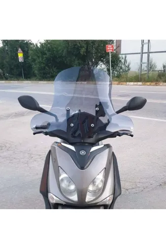 Yamaha Xcity 250 Ön Cam 2011-2016 Model 50cm Füme Renkli 4mm ELCİKLİ