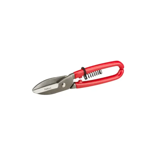 Yaylı Tenekeci Makası - 250 Mm, Pvc İzoleli