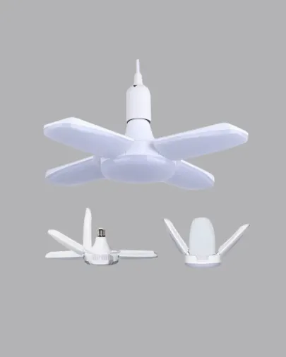 Yenilikçi 4 Kollu Led Ampül 60 Watt Beyaz Işık