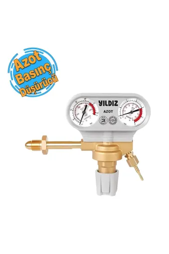 YILDIZ YILDIZ-5330S Yıldız 5330S Azot Basınç Düşürücü Saat 0-4 Bar