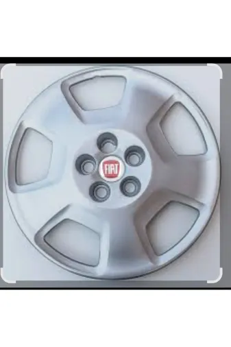 YK 714311 Fiat Fiorino,doblo Uyumlu 15 Inç 5 Bijon Jant Kapağı, Takım Halinde Yollanacak, Arma Hediyeli