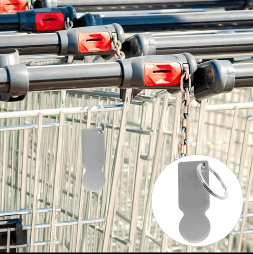 YNT İthalat AK-A872 Metal Jeton Anahtarlık