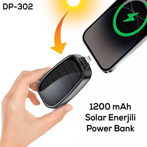 YNT İthalat AKH-DP-302 Güneş Enerjili Power Bank