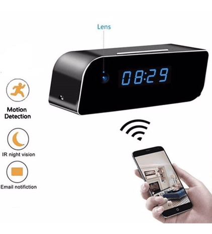 YNT İthalat EM-kamera 4K Wifi Gizli Kamera Bebek Bakıcı Kamera 1080P Masa Üstü Sesli Kayıt