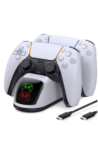 YNT İthalat EM-ps5 şarj Ps5 Dualsense Şarj Istasyonu Playstation 5 Uyumlu Charging Station