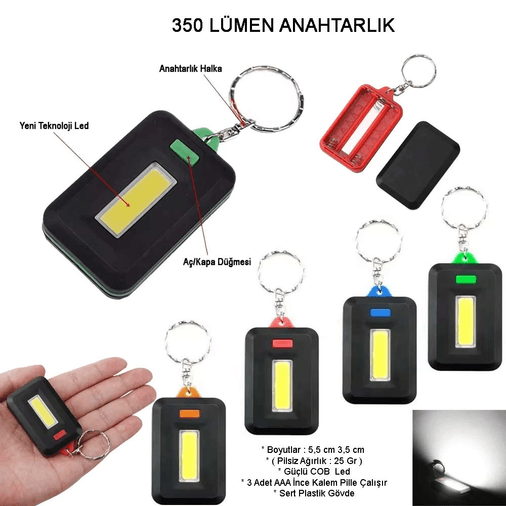 YNT İthalat GF-GUVF-470 Ortam Aydınlatan 350 Lümen Anahtarlık Wt-377