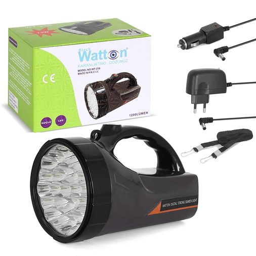 YNT İthalat GF-GUVF-589 1200 Lümen 25 Ledli El Feneri  Wt-239