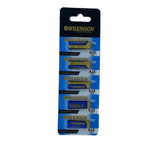 YNT İthalat HT-HIS-1608 Wılkınson 23A V23Ga Mn21 12V Alkalin Pil Kepenk Anahtar Pili Beşli Paket