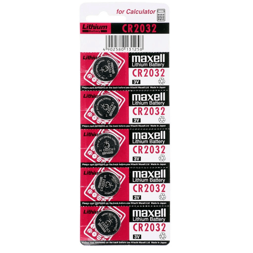YNT İthalat HT-HIS-785 Maxell Cr2032 3V Lityum Düğme Pil 5'li Paket