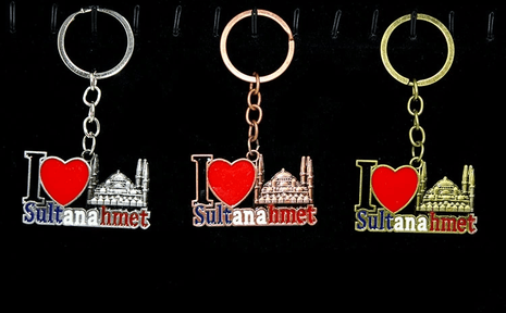 YNT İthalat KH-ALK2216 Metal Sultanahmet Anahtarlık Alk2216