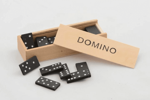 YNT İthalat KH-ALK4019 Ahşap Kutulu Domino Alk4019