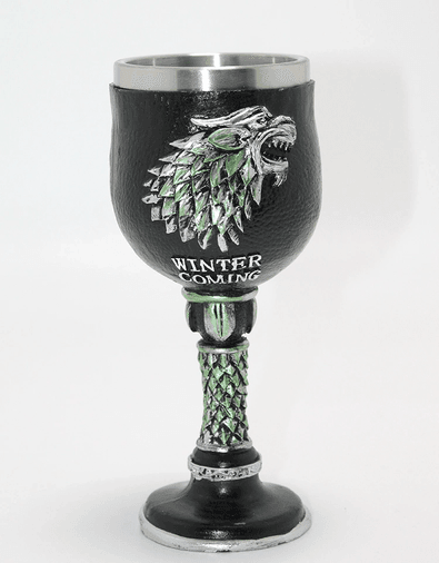 YNT İthalat KH-ALK4379 Game Of Thrones House K 3D Kabartmalı Çelik Kadeh Bardak Alk4379