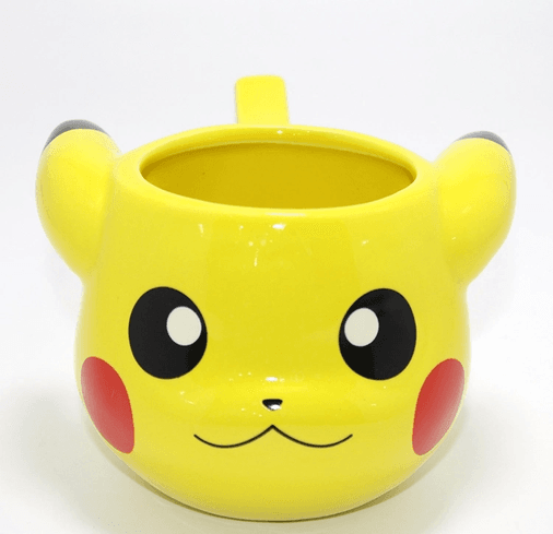 YNT İthalat KH-ALK4549 Pokemon Pikachu 3D Kabartmalı Karakter Tasarımlı Kupa Bardak Alk4549