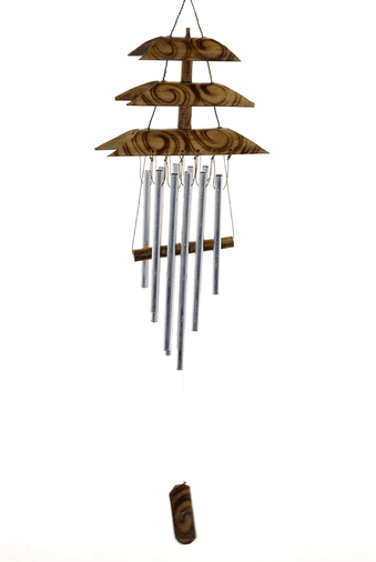 YNT İthalat KH-REPOT-4A Bambu Metal Çanlı Rüzgar Çanı Repot-4