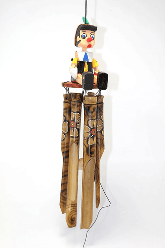 YNT İthalat KH-SARI AYU-2 Pinokyolu Bambu Çan 60 Cm No:2