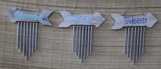 YNT İthalat KH-WIBI-4 Ok Modelli Metal Çan No:4