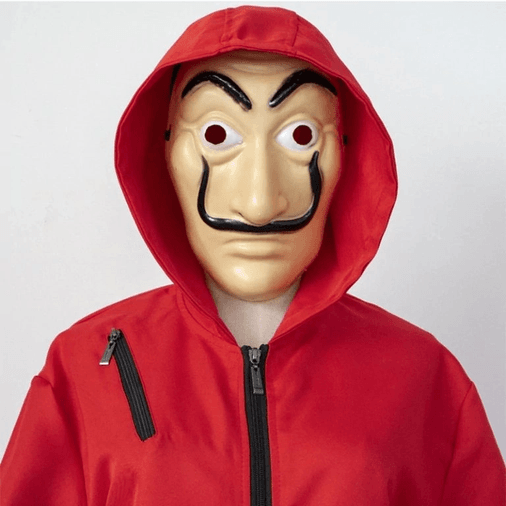 YNT İthalat SM-SMR-G036 La Casa De Papel Salvador Dali Maskesi Orjinal İthal Ürün