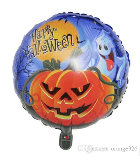 YNT İthalat SM-SMR0495-1 Happy Halloween Folyo Balon 18 İnç