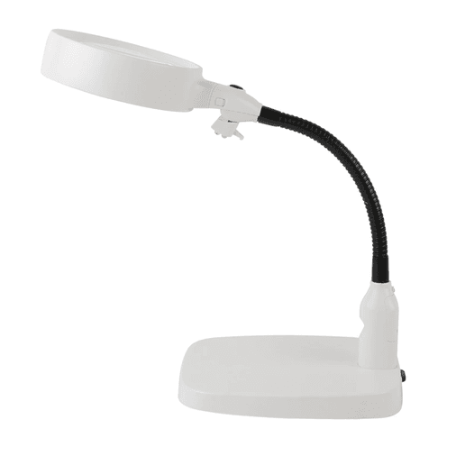 YNT İthalat TD-0018TDU-1023 Masaüstü 10X Led Işıklı Büyüteç Okuma El Sanatları Onarım Büyüteç 7765
