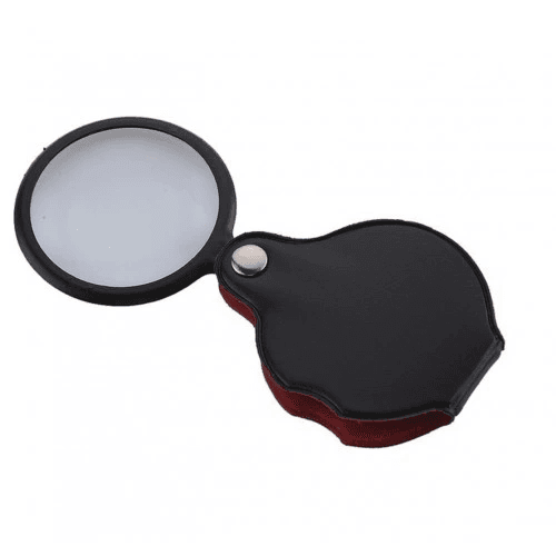 YNT İthalat TD-0018TDU-567 5X50Mmmini Büyüteç,cepte Taşınan,optik Lens Katlanabilir Deri Kaplamaxx1051
