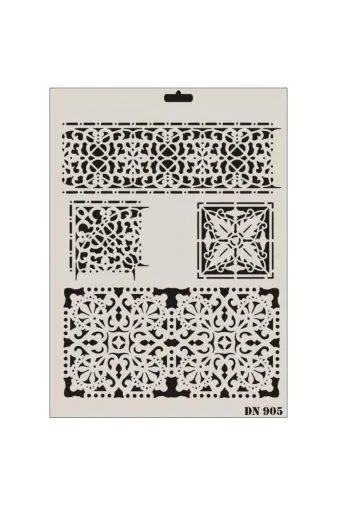 ystekno ypmkt-H13775 Rich Dantel Seri Dn905 Stencil 35X25 Cm