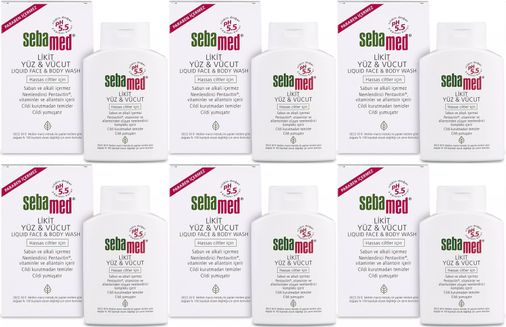 Yüz ve Vücut Temizleyici Likit 200ML (6 Lı Set)