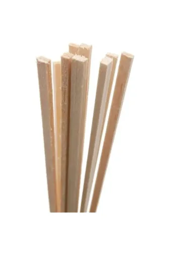 YYB 74740119 Ham Ahşap Çıta ( Uçurtma Çıtası ) 5 X 5 Mm 95 Cm 10 Adet