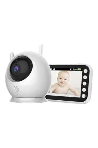 ZERO LAND ILKESHOP60612588012040813 Ilkeshop Büyük Ekranlı Bebek Kamerası Canlı İzleme Ve (180406) Ses